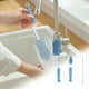 thumbnail image 4 of Kit de limpieza de cepillos para botellas | Kit de cepillo de silicona de 3 piezas para biberones, pajitas, tetinas | Diseño giratorio a 360°, limpieza profunda eficiente, portátil, duradero, 4 of 5