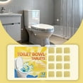 thumbnail image 4 of Kchsji Daily Toilet Bowl Cleaner Tablets 12-Pack Effervescent Stain Limescale Odor Removal pH-Balanced Gentle Porcelain Septic-Safe Drop-In Easy Use Bathroom Home Office Maintenance, 4 of 9