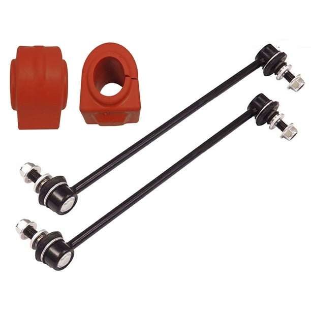 4PC Front Stabilizer Sway Bar Links + Bushings GMC Acadia Enclave Traverse Outlook