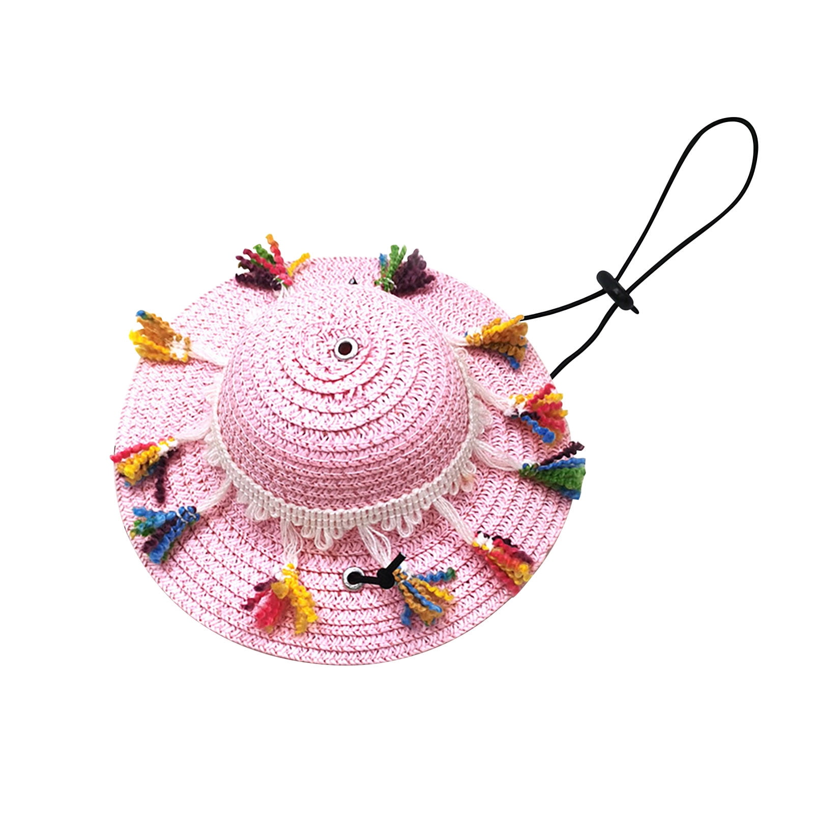 Mexican Sombrero PCS Pet Straw Hat Funny Mini Mexican Hats Cap
