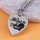 thumbnail image 4 of Collar conmemorativo Retro para mascotas, colgante en forma de corazón con soporte para cenizas de perro y gato, 4 of 5