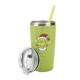 thumbnail image 7 of The Grinch Character Wreath Green 20 Oz Stainless Steel Spiked Tumbler, 7 of 7