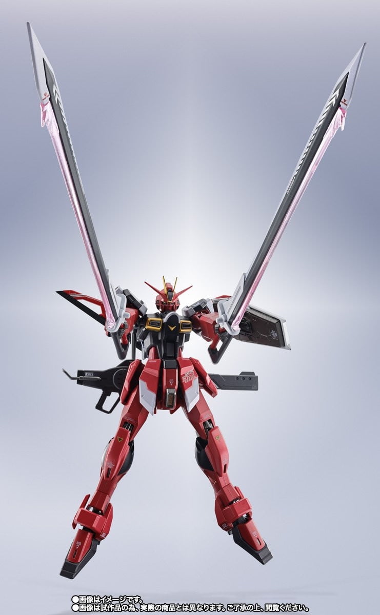 Bandai Tamashii Nations MS Gundam SEED Freedom: Sword Impulse Gundam Spec II (Side MS) Metal Robot Spirits Action Figure