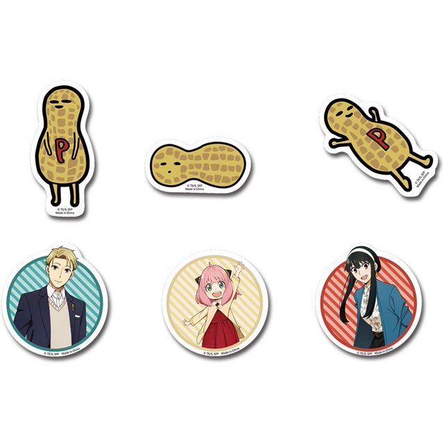 Spy X Family Main Character & Peanuts DieCut Set