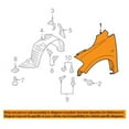 thumbnail image 3 of For 07-12 Versa Hatchback/Sedan 1.6L/1.8L Front Fender Primed Steel Right Side, 3 of 4