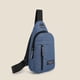 thumbnail image 4 of Bolsa de pecho cruzada estilo japonés para hombres y mujeres - Bolsa deportiva resistente al agua con múltiples bolsillos para teléfono, cartera y llaves, 4 of 9