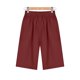 thumbnail image 4 of Puntoco pantalones cortos de verano para mujer, moda 2024, pantalones informales de lino y algodón de cinco puntos de Color veraniego para mujer, 4 of 7