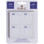 DOLLFUS-MIEG & COMPAGNIE DMC Cardboard Floss Bobbins-56/Pkg