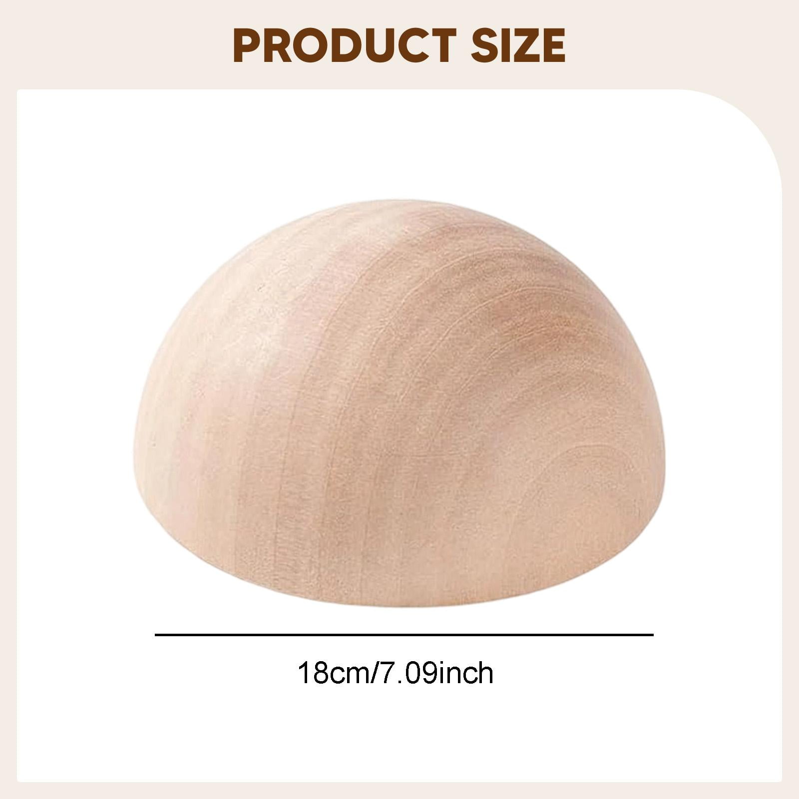 Pottery Plate Press Tool Wooden Clay Mold Smooth Finish for Bowl Plate Making Beginners