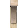 thumbnail image 2 of Ekena Millwork 8"W x 32"D x 32"H Thorton Block Rough Sawn Bracket w/ Offset Brace, Douglas Fir, 2 of 25