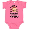 thumbnail image 3 of Inktastic Monkey I Love Hanging out with My Grammy Boys or Girls Baby Bodysuit, 3 of 5