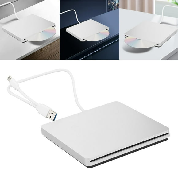 Ranura externa para unidad DVD en Regrabadora liviana Unidad compacta /Dvd-Rw Reproductor de DVD para Windows Grabadora portátil Yotijar Unidad de CD DVD externa