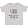 thumbnail image 3 of Inktastic Great Grandpa Loves Me Boys or Girls Baby T-Shirt, 3 of 5