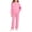 #A03-Pink, variant on Abcomgle Teen Girls 2 Piece Outfits Size 10-12 Fleece Full Zip Long Sleeve Jackets and Straight Leg Jogger Hooded Tracksuit Kids Girls