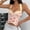 #351-Red, variant on Women's Halter Neck Bustier Top, Flounce Print Open Back with Underwire,Fitted Camisole for Party and Evening