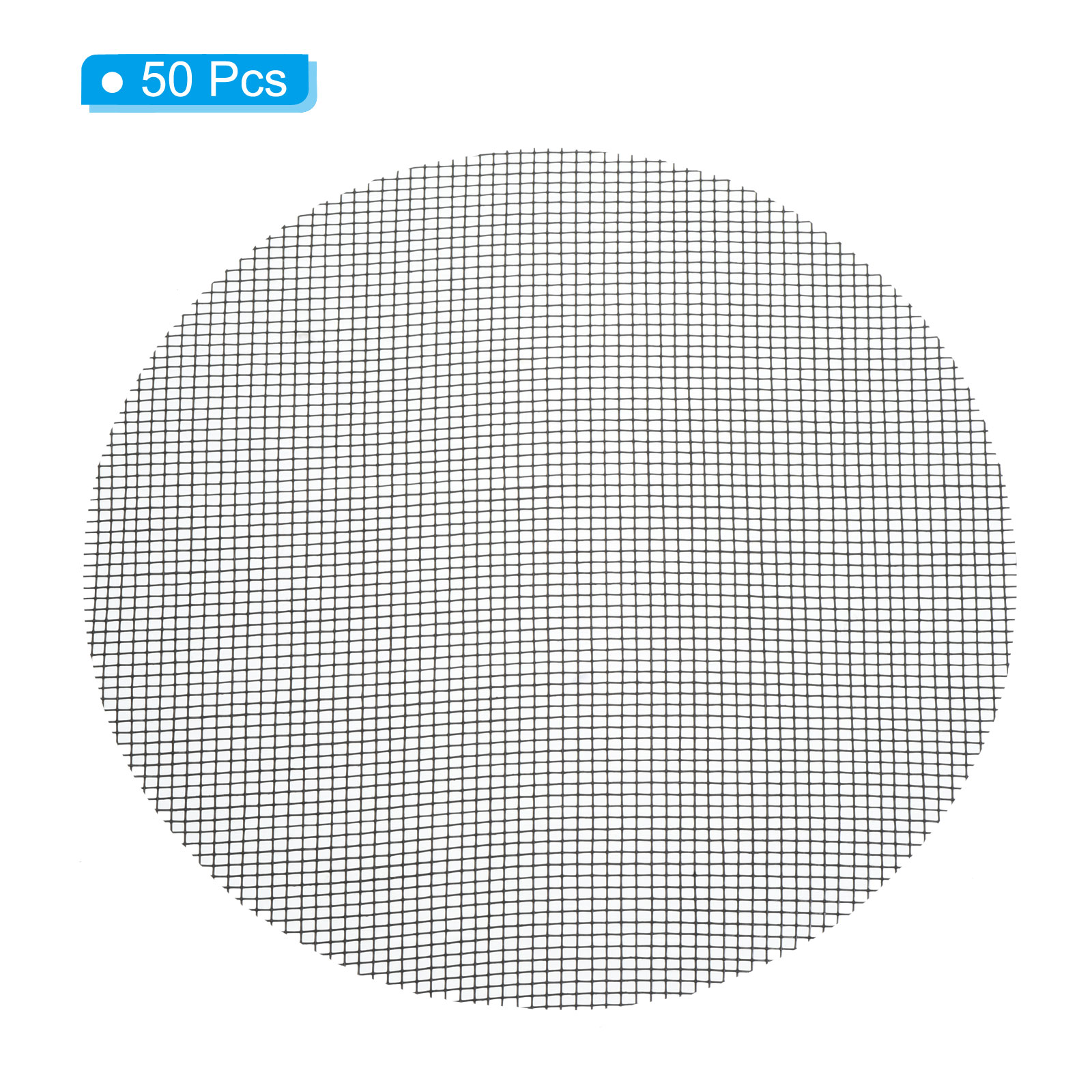 100 Pcs Plant Pot Screens – 5cm Round Drainage Mesh Pads For Flower Pots, Succulents, Keeps Soil In, Improves Aeration