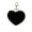 Black, variant on Yatlte Heart Plush Stuffed Keychain For Backpack, Plush Soft Cotton Key Chain For DIY Keychain Crafts Stuffed Animals,Car Accessories