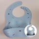 thumbnail image 1 of Baberos de silicona ajustables para baberos que gotean, delantal de dibujos bolsillo, producto para bebé impermeable, tela Carro Baoblaze Niños Babero para niños, 1 of 8