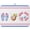 Pink SkyBlue, variant on Dish Drying Mat for Kitchen Counter,Summer Swimming Ring Slippers Coconut Absorbent Microfiber Drainer Rack Pad Blue Pink Stripes Quick Dry Mat for Sinks Dishes Utensils 16x18in,1 Pack