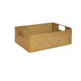 thumbnail image 1 of Handmade Seaweed Storage Basket Woven Storage Box with Handle for Home Kitchen Office, 1 of 9
