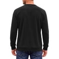 thumbnail image 4 of GENTS BLISS Crew Neck Men Sweatshirts Fleece Long Sleeve Shirts for Men Casual Pullover Sweatshirts for Men, 4 of 9