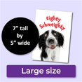 thumbnail image 4 of Tarjeta de cumpleaños Allynn's Eighty Schmeighty 80th Dog Lover, 4 of 9