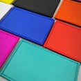 thumbnail image 3 of XmhyTop-A Blank Patch, Solid Color DIY Flag Patch, Minimalist Rectangular Clothing Patches - 8*5cm, 2-Pack, Blue, 3 of 5