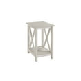 thumbnail image 2 of Boraam Jamestown Wood Side End Table in Antique White, 2 of 5