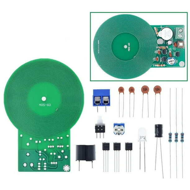 Kit bricolaje Kit detector metales DC 3V-5V 60mm Módulo placa sensor sin contacto