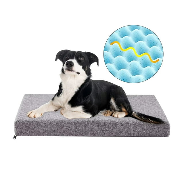 GOHOO PET Orthopedic Dog Bed, Memory Foam Dog Beds for Dogs and Cats