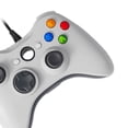thumbnail image 2 of Controlador Con Cable Controlador Juegos Gamepad Ergonómico para Xbox 360 (blanco), 2 of 8