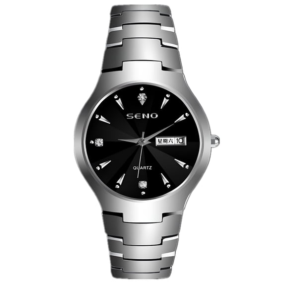 DESIGNICE 2026 New Men Watches, Fashion Business Analog Stainless Steel Quartz Waterproof Watches with Stainless Steel Strap for Men for Daily Wear, Business, Office, Casual Outings, Travel