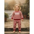thumbnail image 6 of BemeyourBBs Toddler Baby Boy Girl Valentines Day Outfit Striped Heart Sweatshirt and Pants Set Spring Fall Winter Clothes, 6 of 9