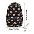 thumbnail image 3 of School Backpack for Teens Cute Capybara Print Backpack Large Capacity Laptop Bag Casual Commute Travel Daypack, 3 of 5