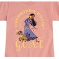 thumbnail image 3 of Disney - Wish - Birthday Goat - Toddler and Youth Girls Fitted Short Sleeve T-Shirt, 3 of 5