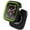 Black, Neon Green, variant on Case for Apple Watch Series SE 6 5 4 40mm Shockproof Protective Heavy Duty Bumper Cover Case - Impact Resistant - Shock Absorbent iWatch Case for Women, Men, Kids, Black, Neon Green