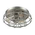 thumbnail image 5 of Scout 3-Light Ceiling Light in Satin Nickel, 5 of 6
