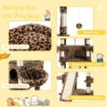 thumbnail image 3 of Sha Cerlin 68" X Large Cat Tree and Tower for Cats with Condo House, Sisal Scratching Board & Posts, Leopard Print, 3 of 8