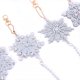 thumbnail image 5 of 4 Uds Colgador de ventana Wdftyju arte de diamante de doble cara campanas de viento copo de nieve Navidad regalo, 5 of 9