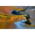 thumbnail image 2 of Rotenberg, Nancy 32x23 White Modern Wood Framed Museum Art Print Titled - Michigan, Upper Peninsula Bond Falls reflections, 2 of 4