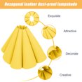 thumbnail image 3 of 1pc Delicate Dustproof Lampshade Creative Leather Craft Lamp Cover Adornment, 3 of 7