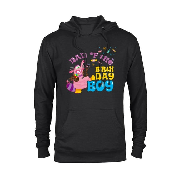 Disney and Pixar’s Inside Out Family Dad of the Birthday Boy - Pullover Hoodie for Adults - Customized-Black