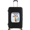 thumbnail image 1 of Animal Series Printed Pattern Travel Essentials Bag with 18-32 Inch Capacity Travel Accessories Trolley Case Protective Cover 8animal 044 XL, 1 of 6