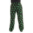 thumbnail image 3 of #followme Polar Fleece Pajama Pants for Men Sleepwear PJs (Simple Shamrock, 3X-Large), 3 of 3