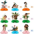 thumbnail image 2 of 9Pcs Ocean Princess Cartoon Theme 3D Double Side Honeycomb Centerpieces Table Toppers,Cartoon Birthday Party Decorations Supplies for kids., 2 of 5