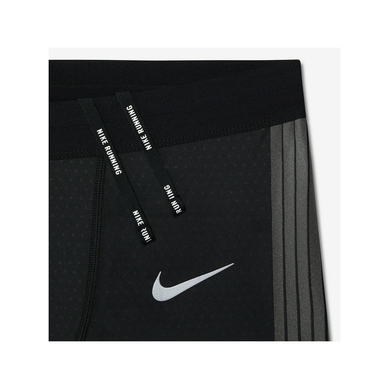 perle Ligner synd Nike Power Speed Flash Men's Running Tights, Black/Reflective Silver,  Medium - Walmart.com