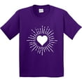 thumbnail image 3 of Inktastic Heart Valentine Day Girls Youth T-Shirt, 3 of 5