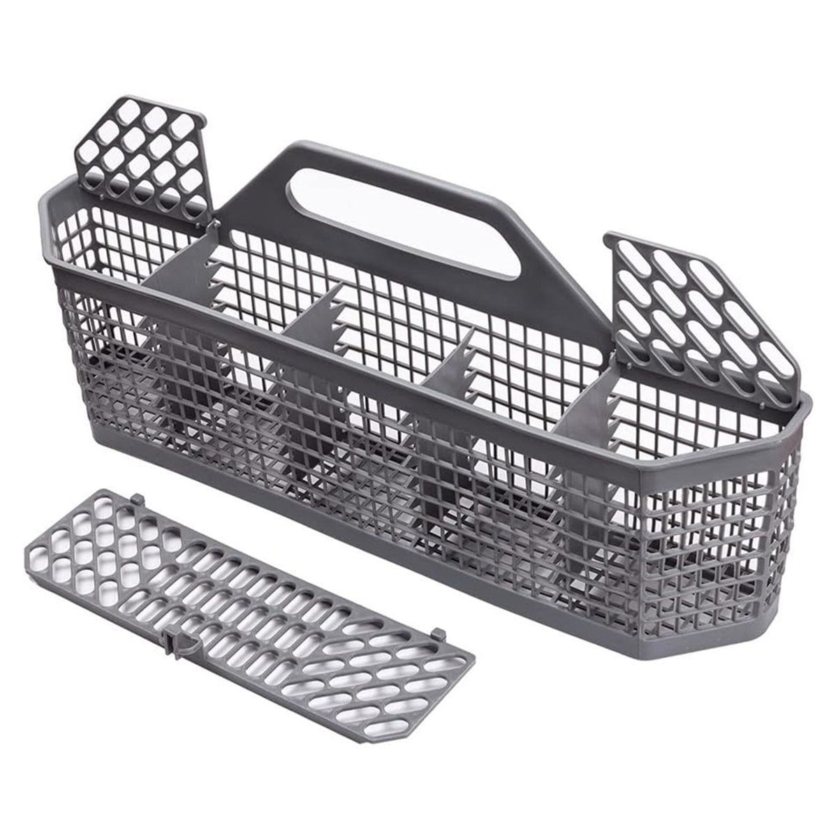 Universal Dishwasher Cutlery Basket Replacement WD28X10128 Dishwasher Basket, Compatib NO. WD28X10127, WD28X10132