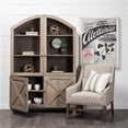 thumbnail image 5 of Pemberly Row Modern Farmhouse Brown Finish Wood Decorative Orb, 5 of 8
