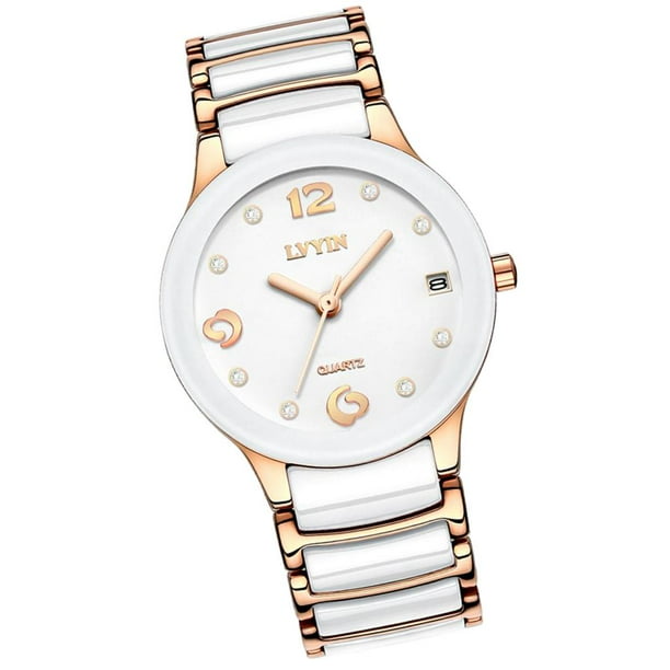 Metal Classic Waterproof Women Lady Couples Watch Gift Walmart